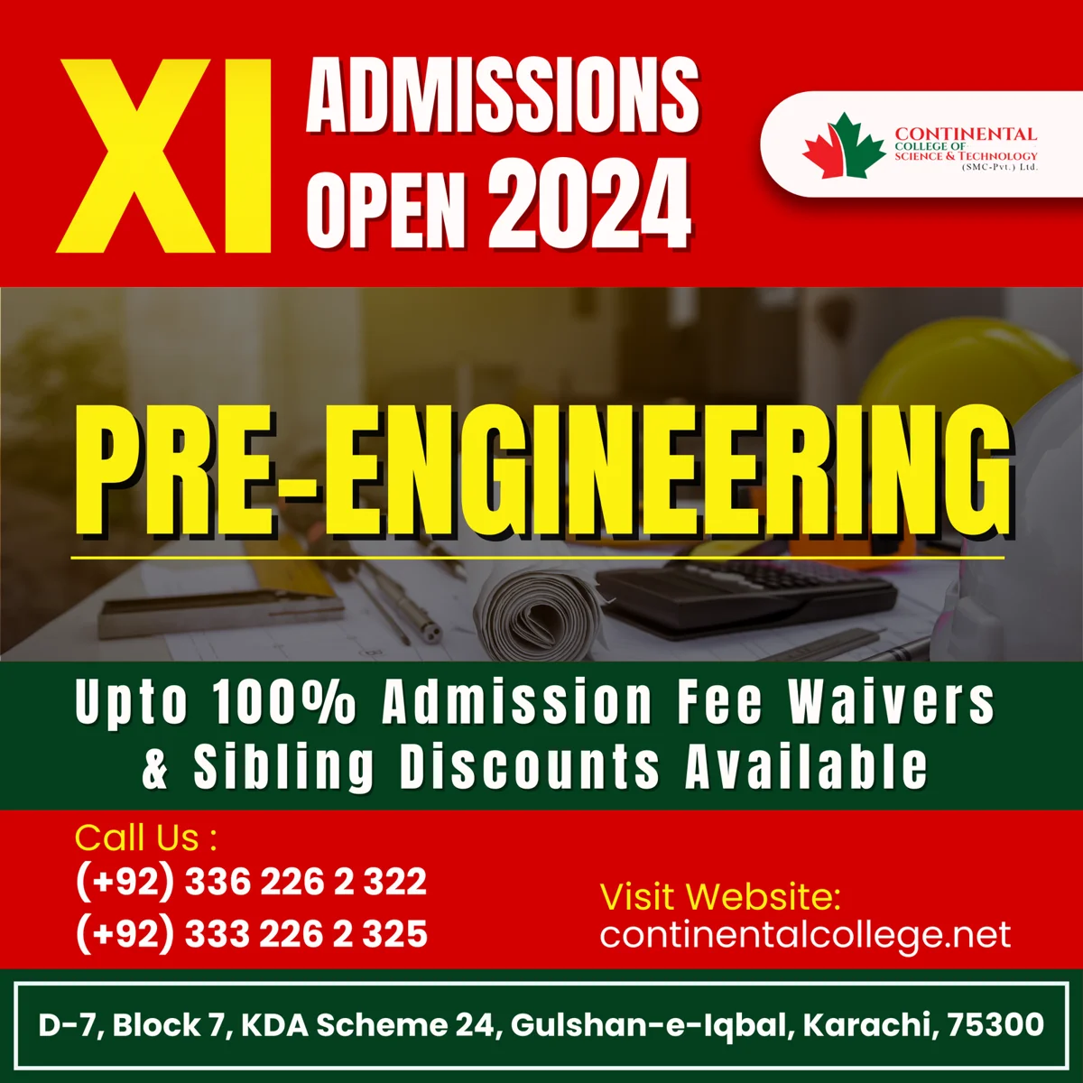Science Pre-Engineering Program at Continental College of Science and Technology - Continental College
